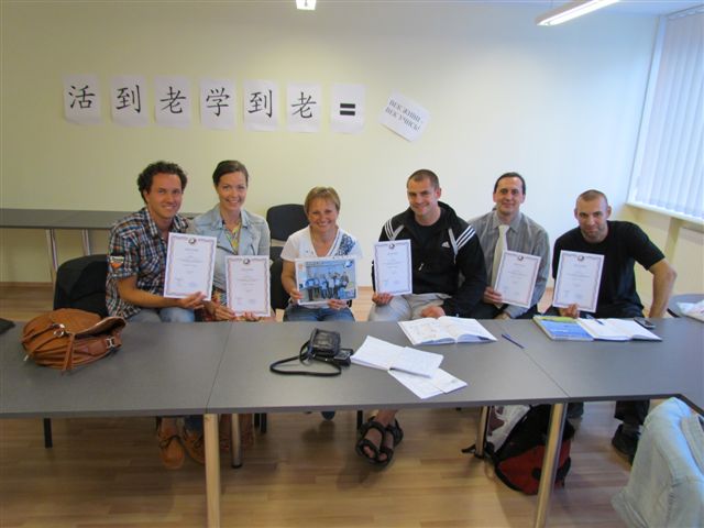 курсы немецкого языка в таллинне Выпускной группы немецкого языка А1. Учитель Юлия Ковшун