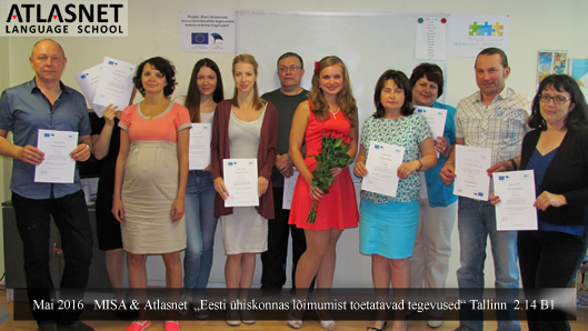 Eesti keele kursused Meie inimised+Atlasnet!